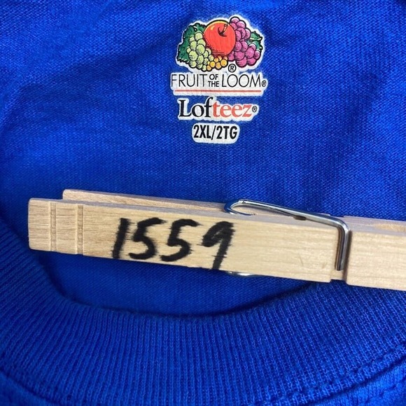 Fastenal 60 Carl Edwards Signed Tee Thrifted Vintage Style Size 2XL - Picture 7 of 8